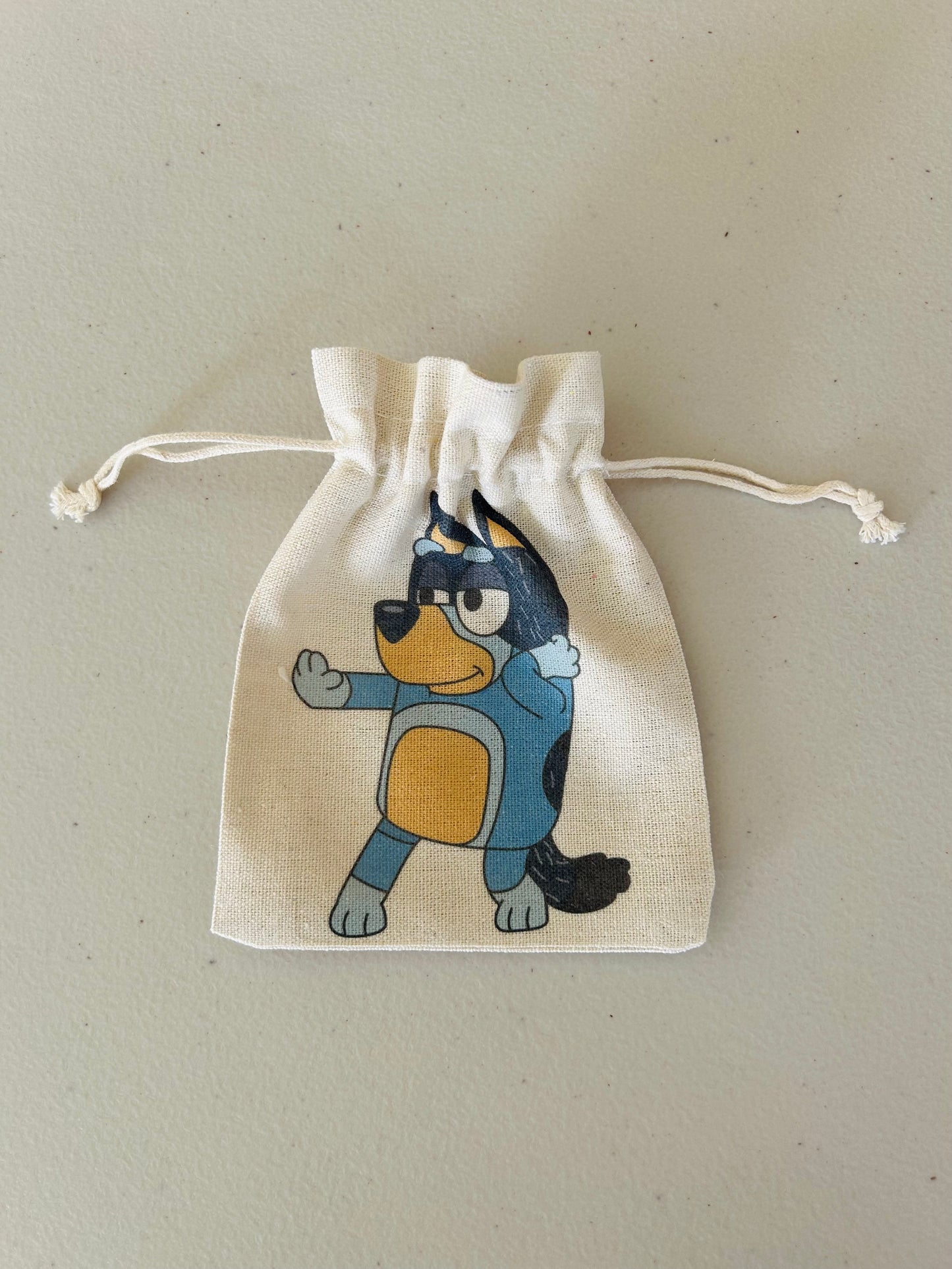 Party Favor woven bags, birthday theme goody bags
