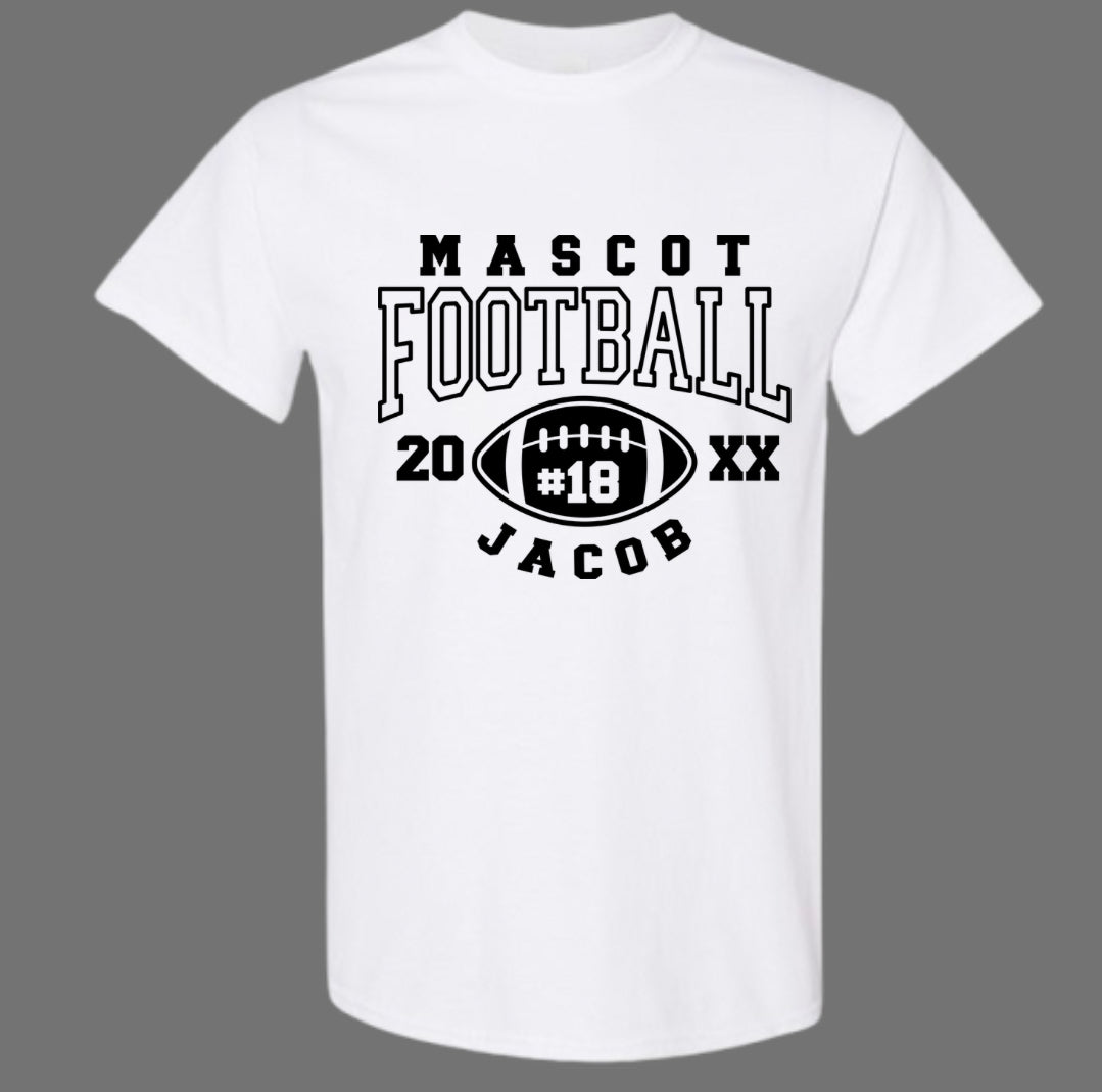Football spirit wear