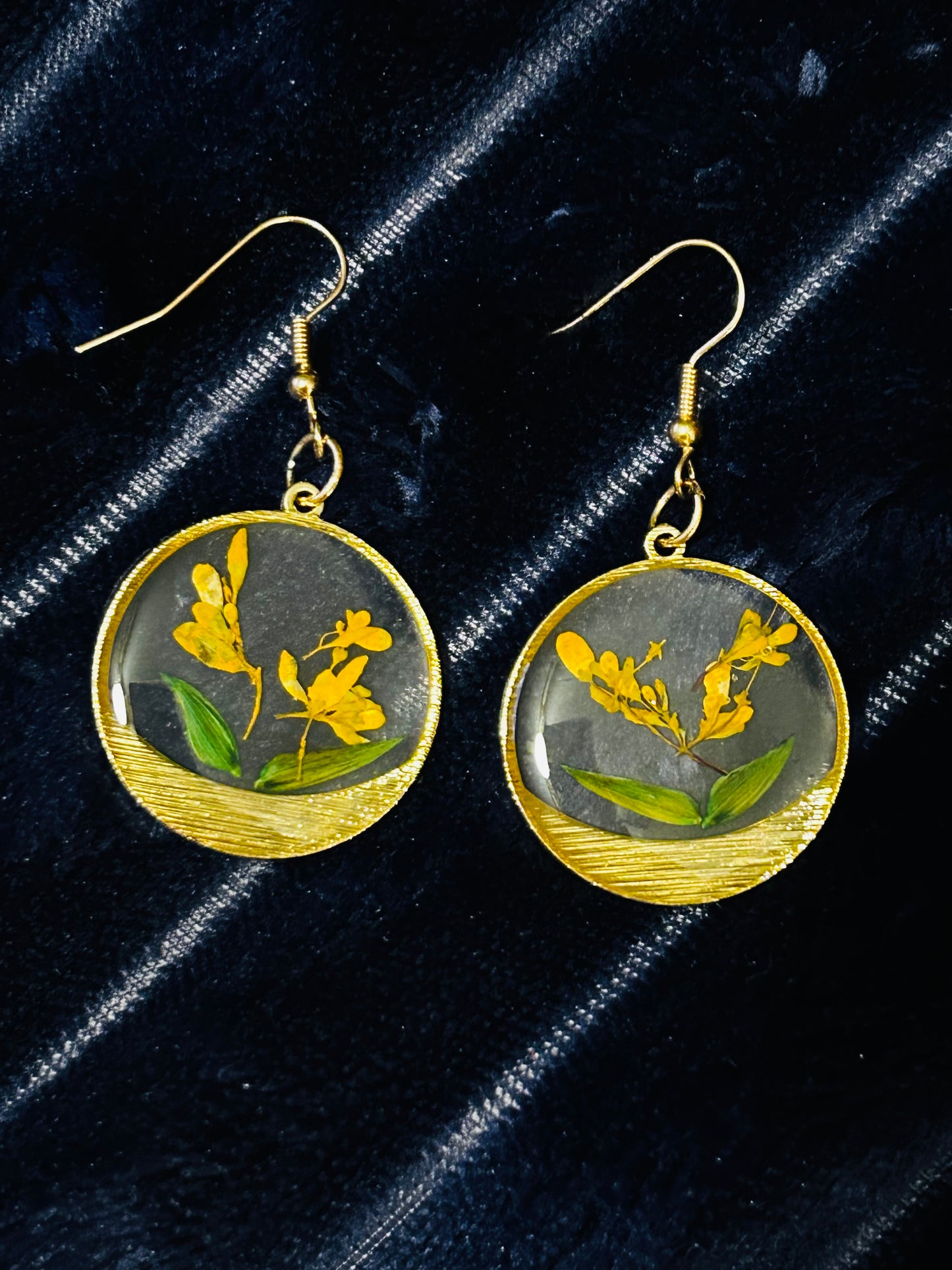 Pressed Flowers Earrings