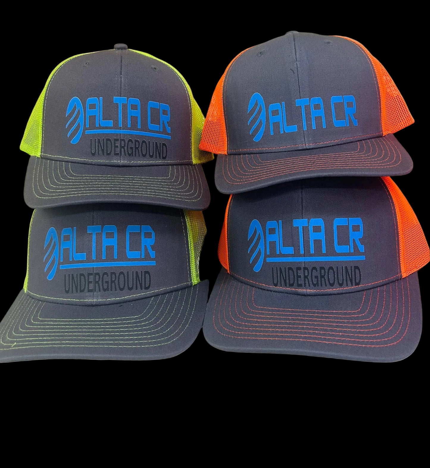 Custom hats company logo