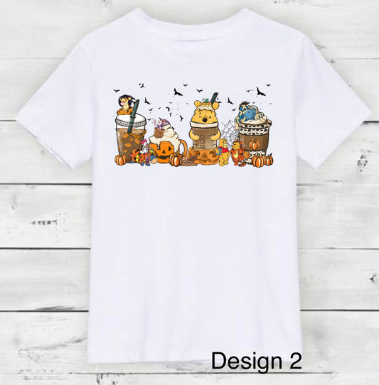 Bear Fall and Halloween T-shirt