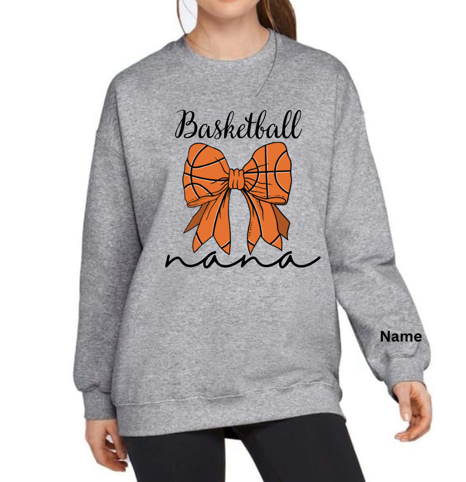 Basketball Nana crewneck