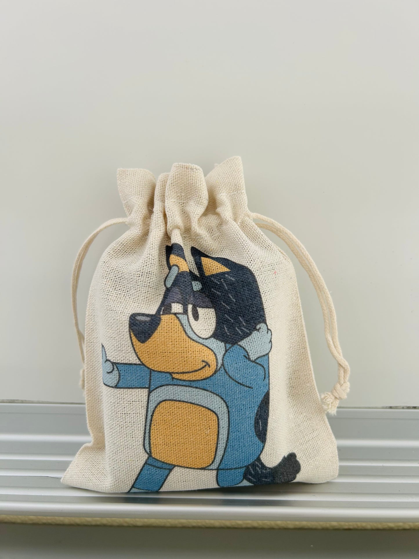 Party Favor woven bags, birthday theme goody bags