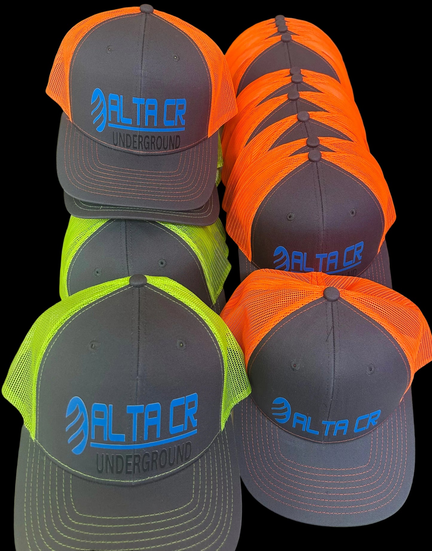 Custom hats company logo