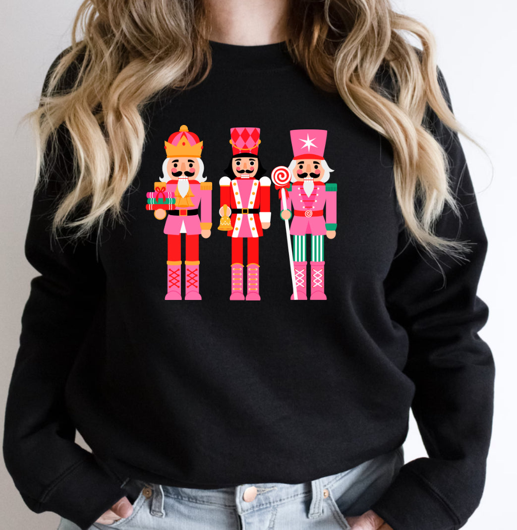 Christmas nutcrackers crewneck