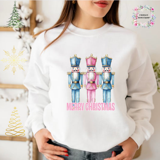 Nutcrackers Christmas Crewneck