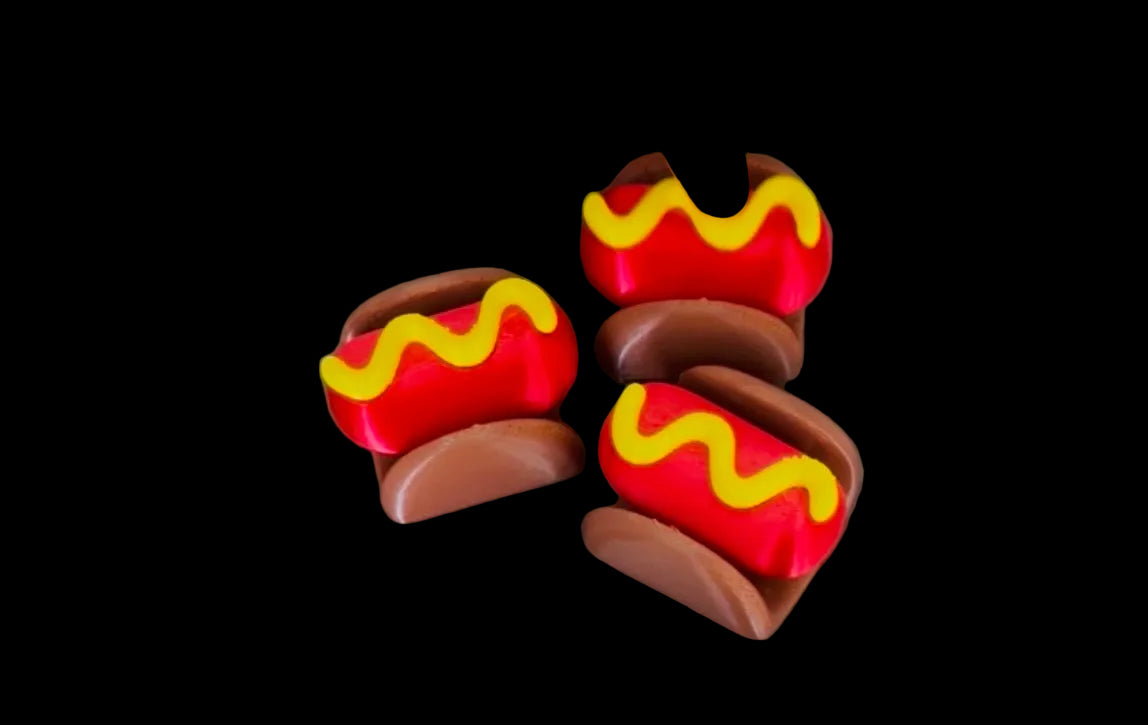 3D printed Hot Dog Clicker🌭