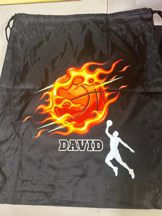 Sports/birthdays Custom drawstring backpacks bags 12pcs
