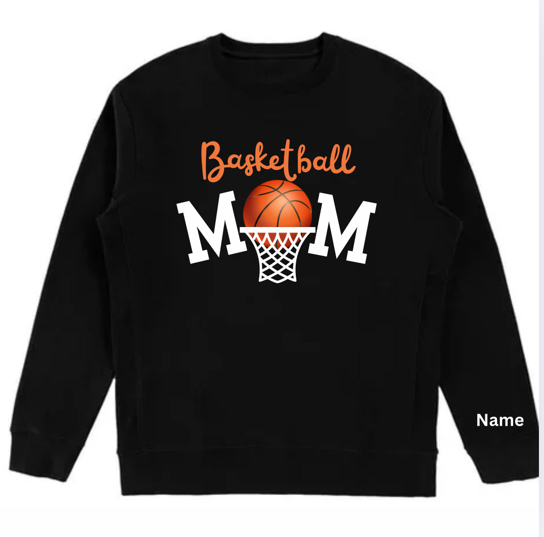 Basketball mom crewnecks