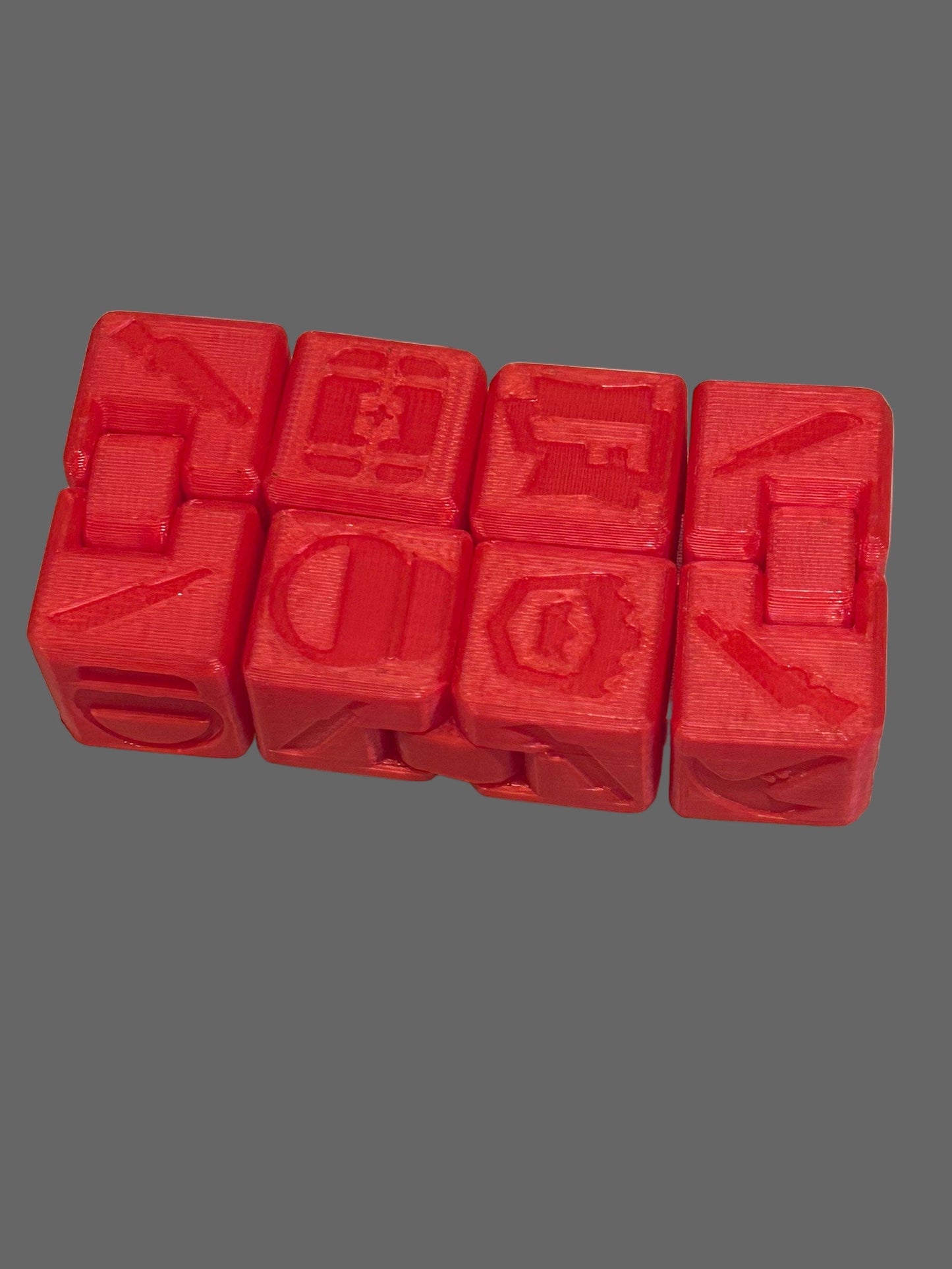 3D printed Infinity cube fidget