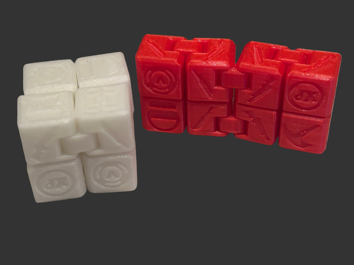 3D printed Infinity cube fidget