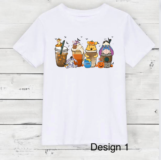 Bear Fall and Halloween T-shirt
