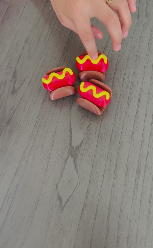 3D printed Hot Dog Clicker🌭