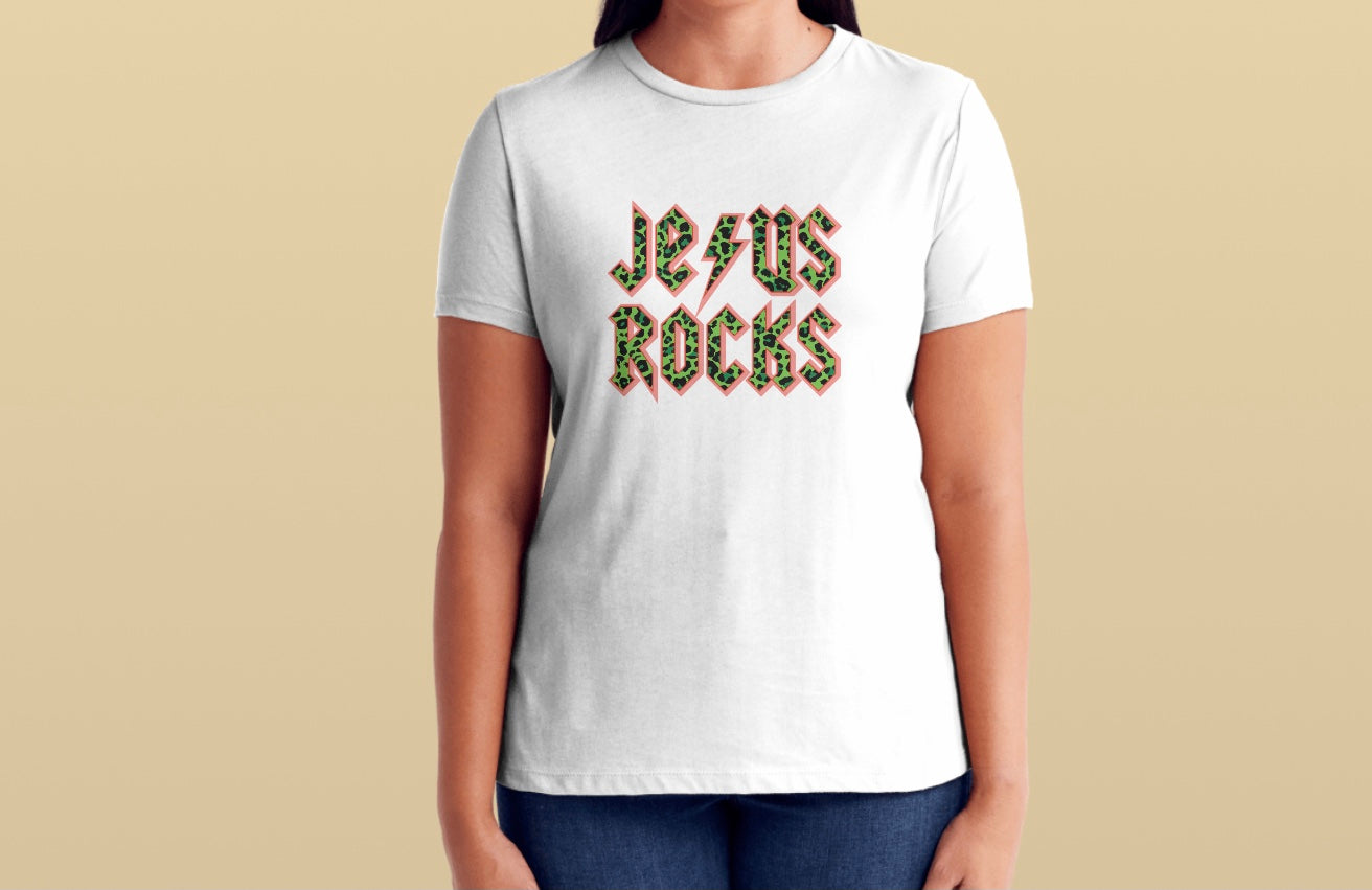 Jesus rocks T-shirt